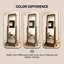 64.96"Rectangular glass mirror with brown rubberwood frame for dressing-686033320