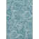 Premium Machine Washable Arnette Turquoise Rug