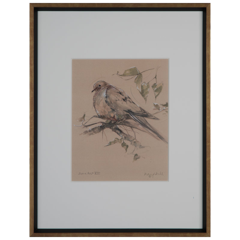 «Dove Rest» par Daughdrill - peinture encadrée
