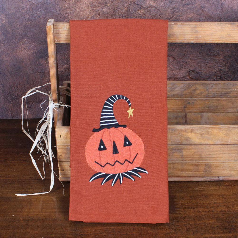 F Jack-O avec serviette chapeau