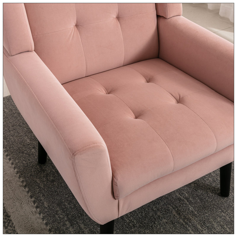 Accent Chairs For Livingroom, Pink