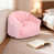 Fausse fourrure rose
