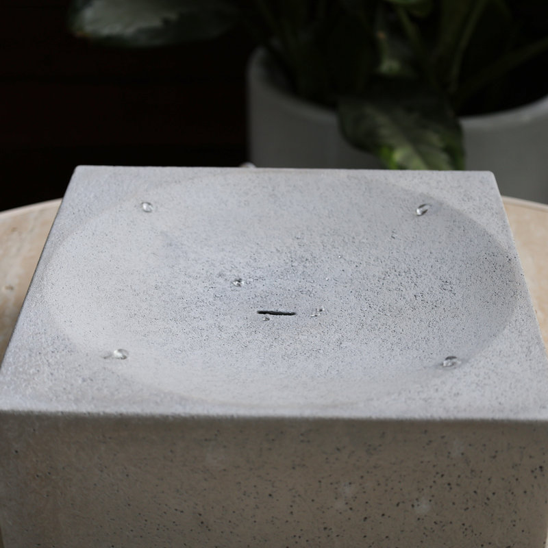 Fontaine de table en ciment Modern