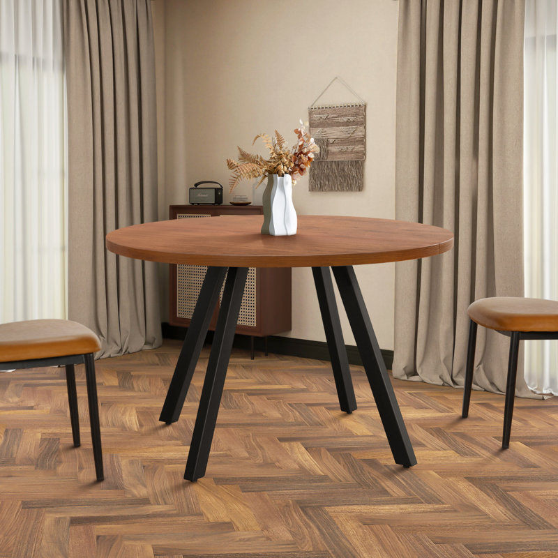 Table de salle à manger Johnaithan, Brun clair