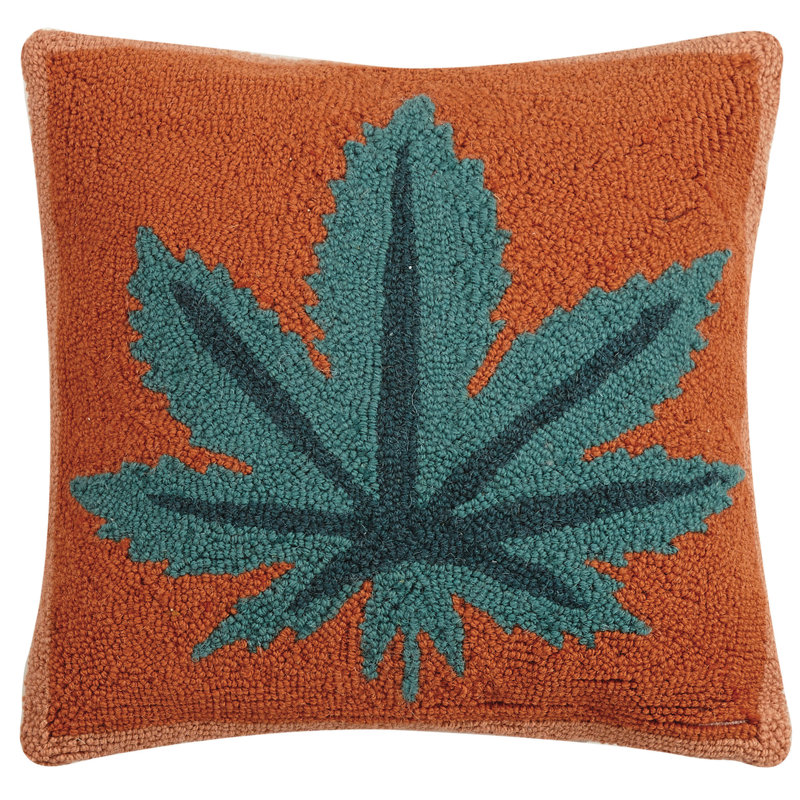 Mary Jane Wool Throw Pillow