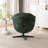 Upholstered Tufted Swivel Accent Chair-1974900088