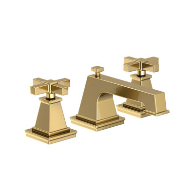 Malvina Widespread Bathroom Faucet with Drain Assembly