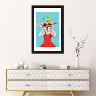 " Chihuahua With Apple " by Coco De Paris