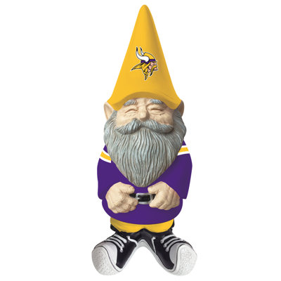 NFL 11" Resin Garden Gnome Statue
