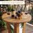 Round Bar Table, 39.4-Inch Bar Height Pub Table