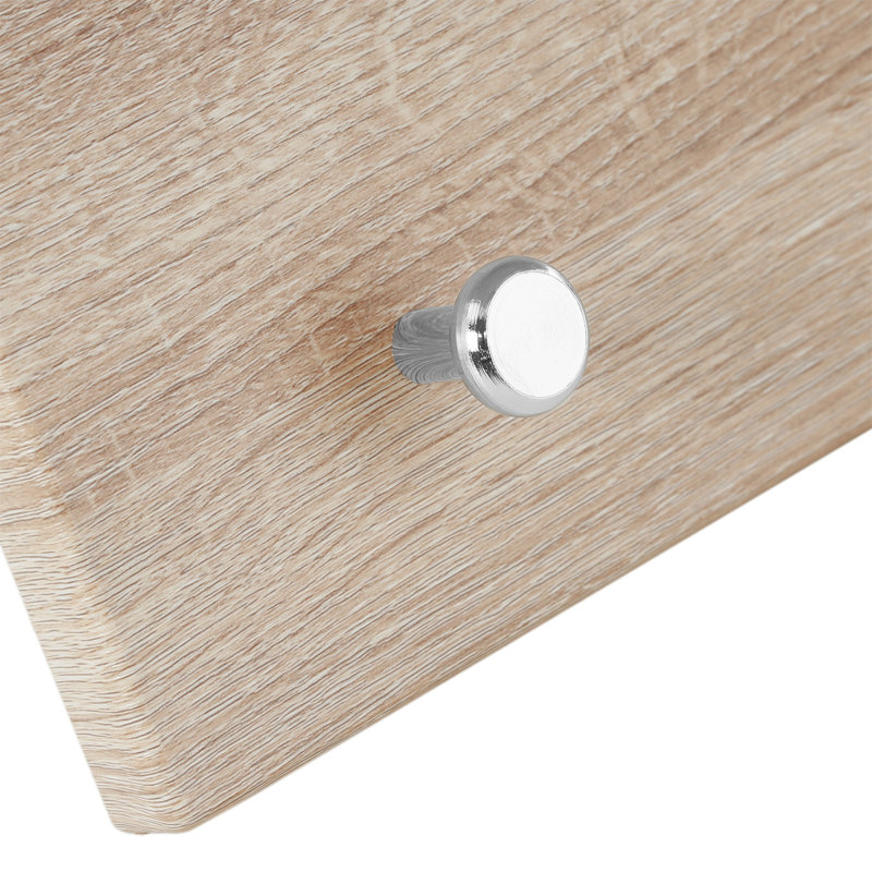 Ciaran 4 - Hook Wall Mounted Coat Rack, Light Oak