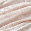 Pink Comforter With Cozy Reverse And Crushed Velvet Texture Luxury Reversible