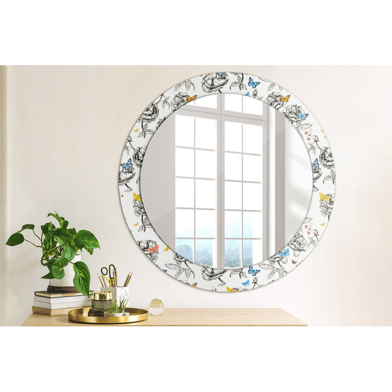 Huldar Glass Flat Wall Mirror