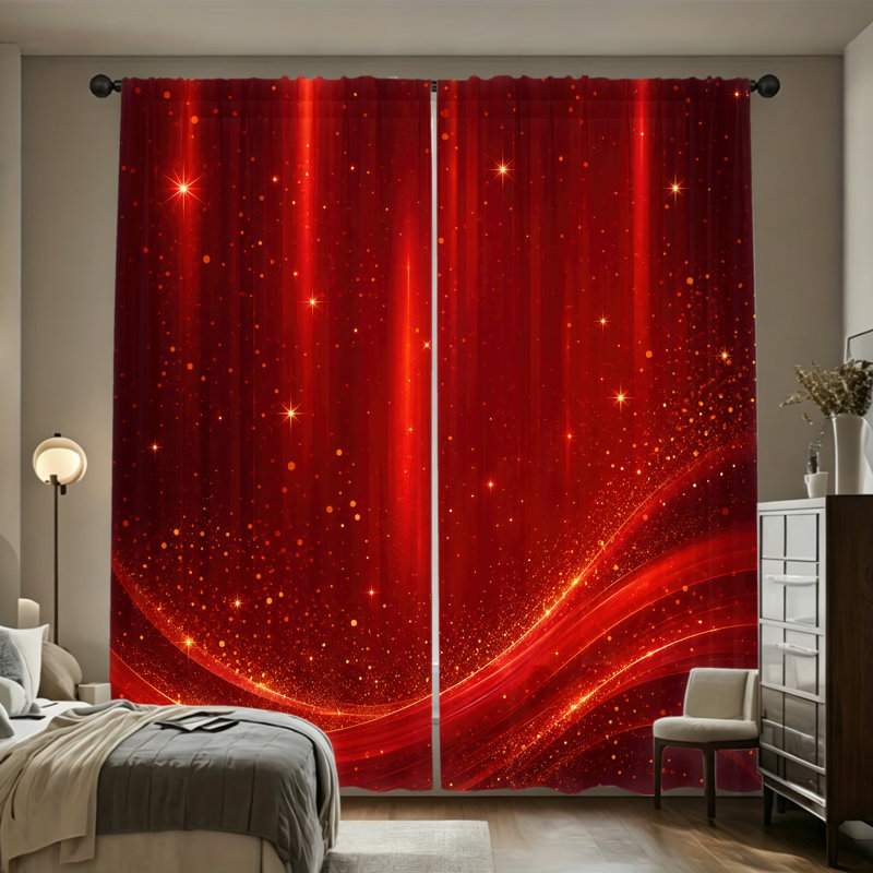 Rideaux filtrant la lumière 2PCS, L 21 po x H 46 po x 2 pièces