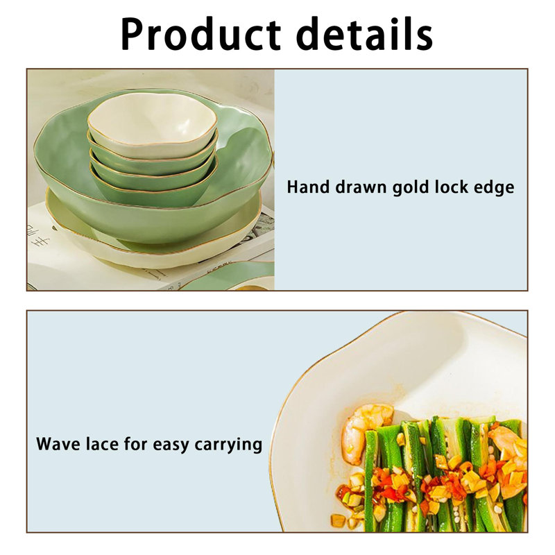 Tamu 18 Piece Dinnerware Set - Service for 4