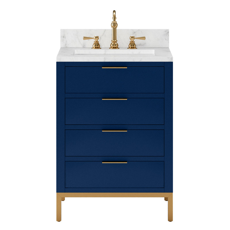 30'' W Single Vanity, Monarch Blue, 24", No