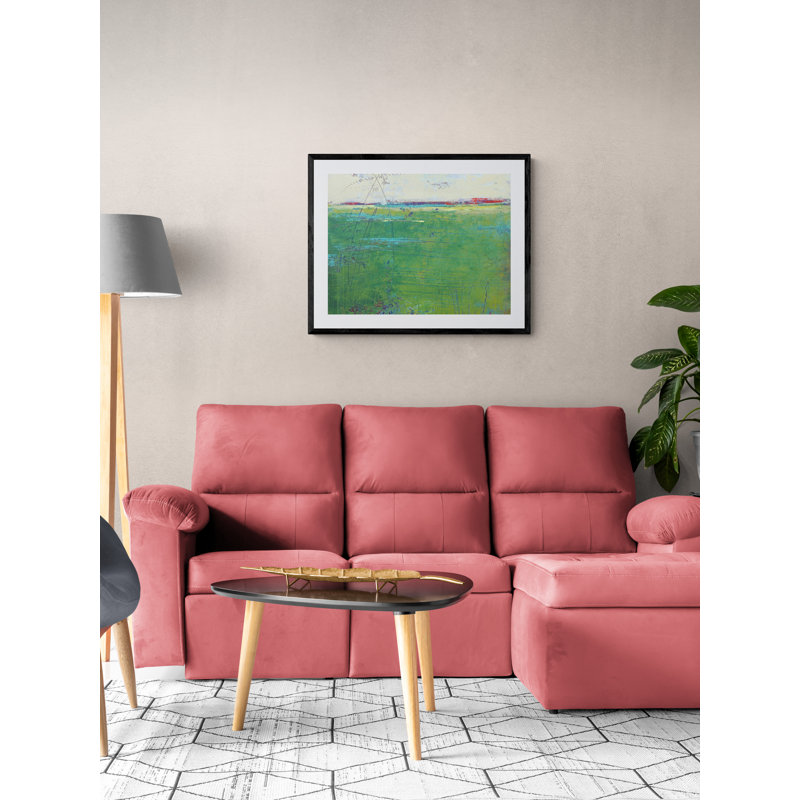 On Course Print by Victoria Primicias, Black Framed Paper, 24" H x 30" W