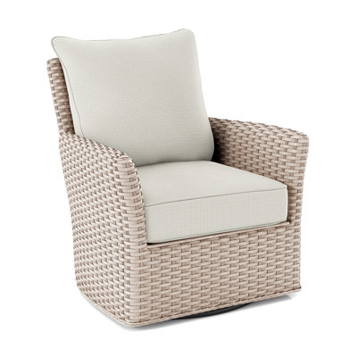 Lanai Upholstered Swivel Armchair