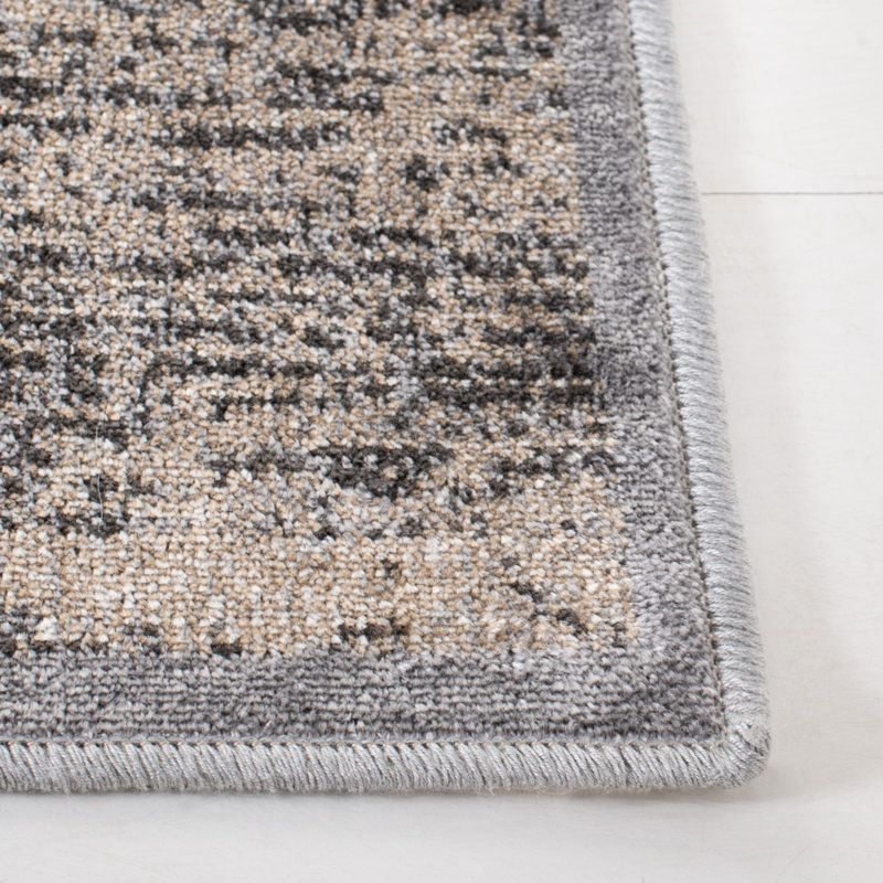 Lakeport Abstract Viscose Area Rug, Rectangle 160 x 231cm