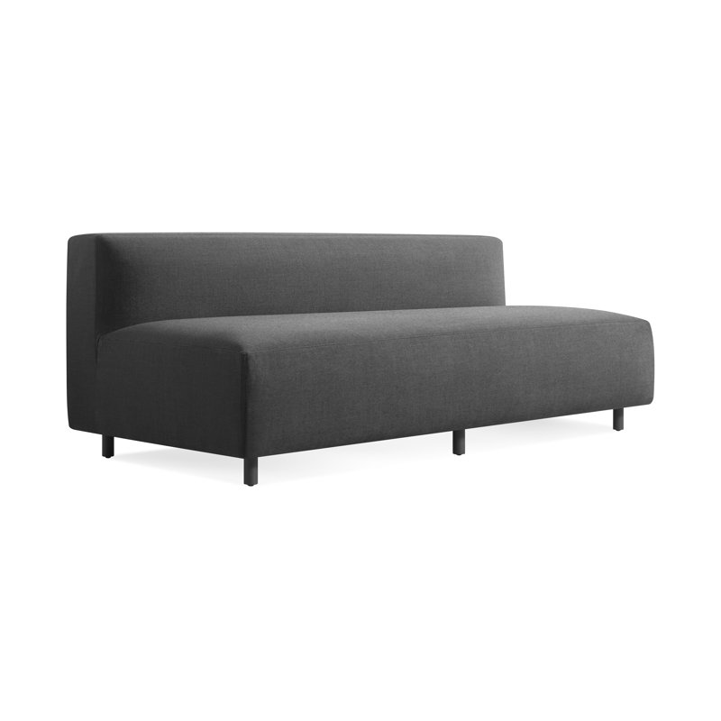 9 Yard Outdoor 3 - Seat Patio Sofa, Coal Sunbrella