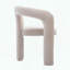 Chaises d'appoint tonneau en velours Contemporary - ensemble de 2-1690423825