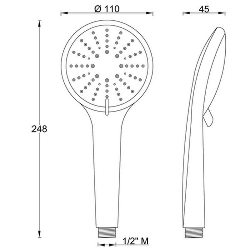 Jianyu Full/Standard Handheld Shower Head
