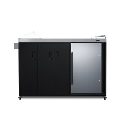 Summit Appliance 3.13 Cubic Feet Portable Kitchenette Mini Fridge