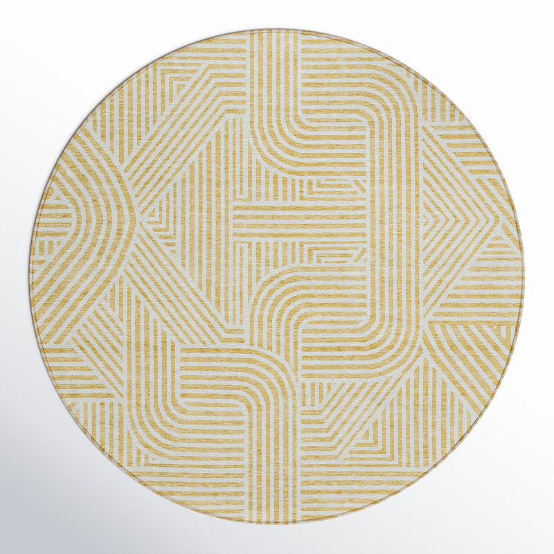  Maliana Area Rug, Round 8'