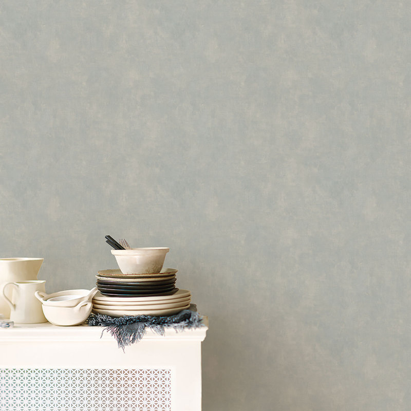 Dristy 10m x 52.8cm Matte Wallpaper Roll, Blue