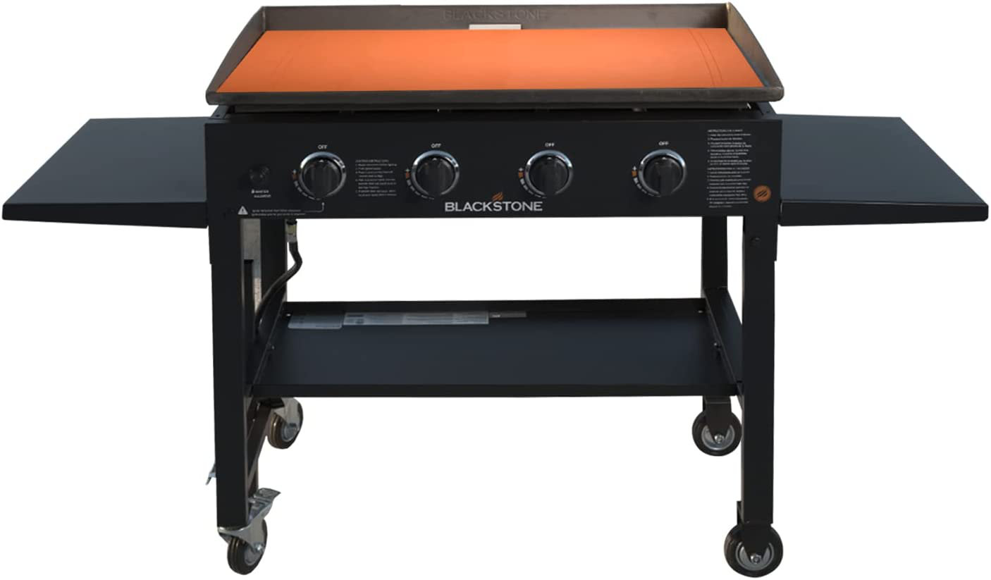 PARGRILL Flat Top Heavy Duty Grill Griddle Station with Gas Hood