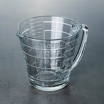 Tasse à mesurer Pyrex Original en verre - 4 tasses/1 L Tasse à mesurer en  verre 