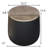 Ceeva Round Solid Wood Outdoor Side Table , 17 " W 17 " D-1382987184