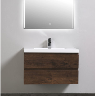 35.5 " Single Bathroom Vanity Base