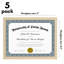 Cadre photo - Ensemble de 5 - Cadre photo avec plexiglas poli pour table et mur-101476100-101476103
