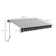 Dakota Fields 350cm W x 250cm D Polyester Cover Motorised Retractable Patio Awning