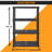 Plastic Height -Adjustable Shelving Unit-51003572