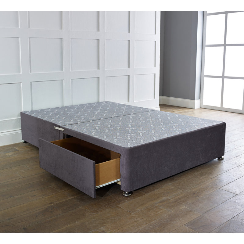 Pinzler Upholstered Divan Bed, Single (3')