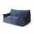 Velours bleu foncé
