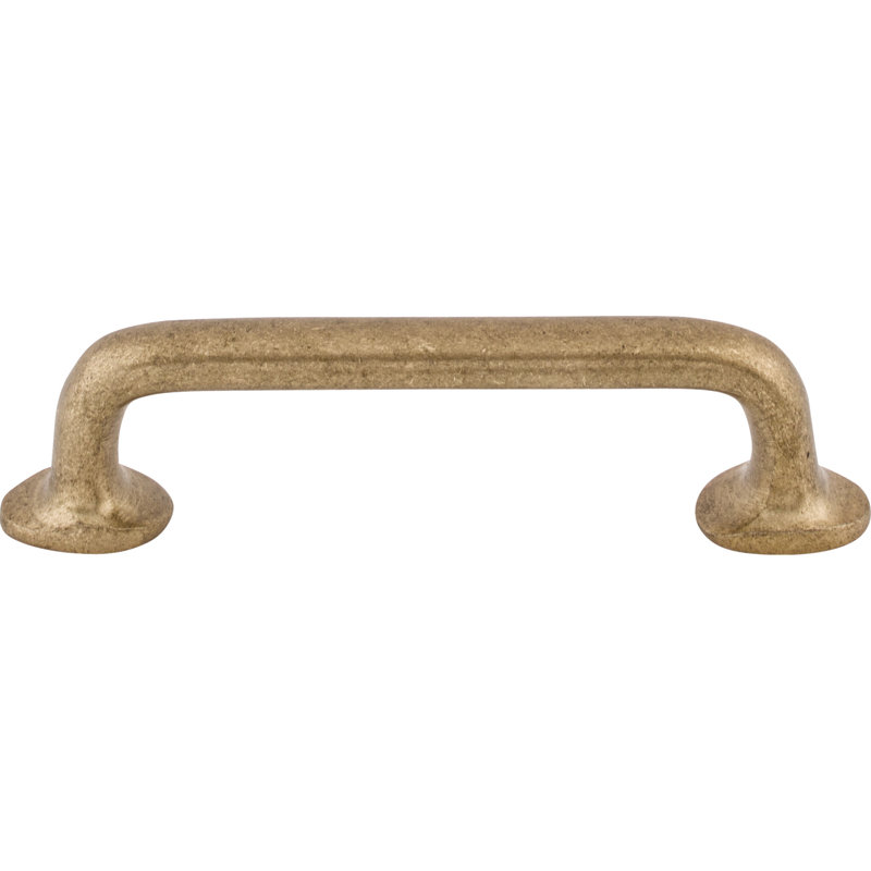 Aspen Rounded Bar Pull, Light Bronze, 4" Center to Center