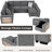 4 - Piece Upholstered Sectional-1404210766