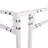 Metal Arbour in White