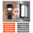 Ahmi Outdoor Wall Sconce Exterior IP44 Waterproof LED Wall Light Classic Wall Lamp Square Mount-1275135401