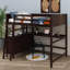 Lit mezzanine double avec tiroirs Jereck Kids-779013495