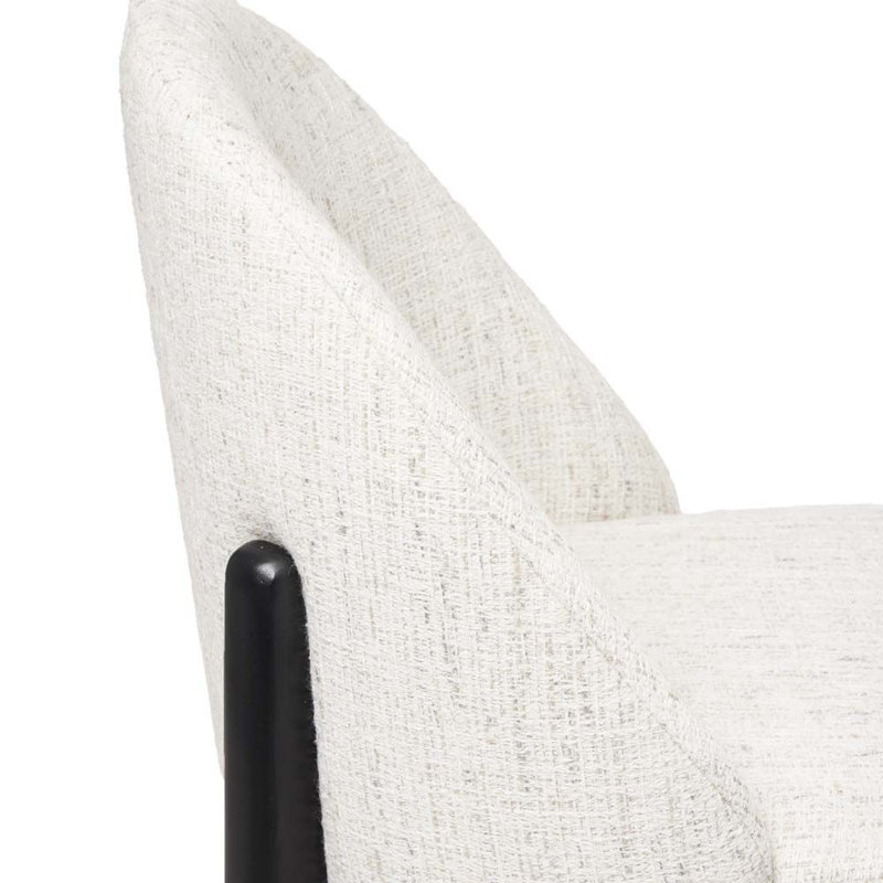 Oakley Counter Stool, Beach Heather, Matte Black