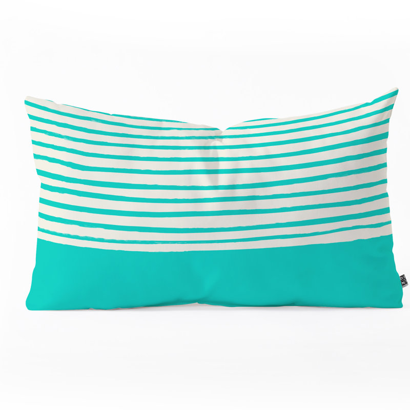 Coussin lombaire à rayures leah flores