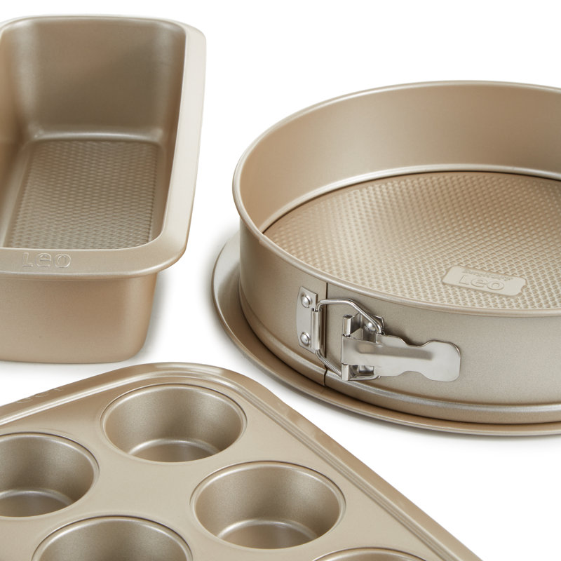 BergHOFF Leo Balance 3 Piece Non-stick Carbon Steel Bakeware Set, Beige