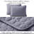 Southshore Fine Linens Southshore Essentials Quilt Set in Denim, Double-Brushed Microfiber Oversized Embroidered Lightweight Quilt with 2 Standard Pillow Shams, Full / Queen-904493351-879213757