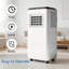 Climatiseur portatif 10000 BTU, minuterie 24H