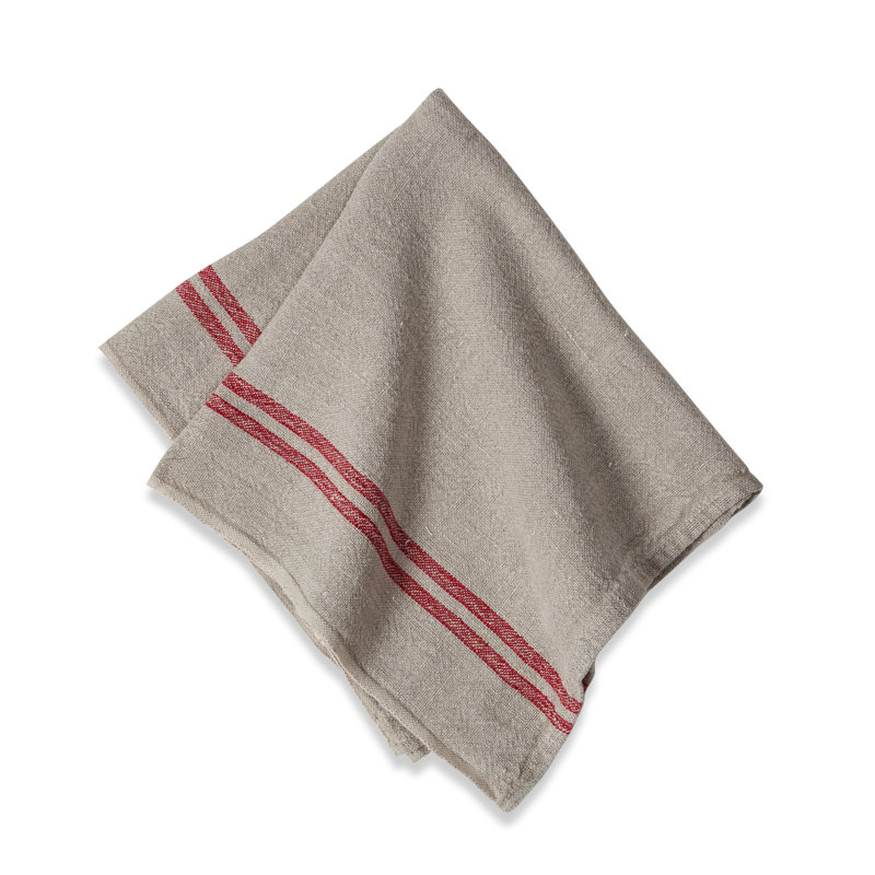 Serviette de bain Bronwen, Rouge