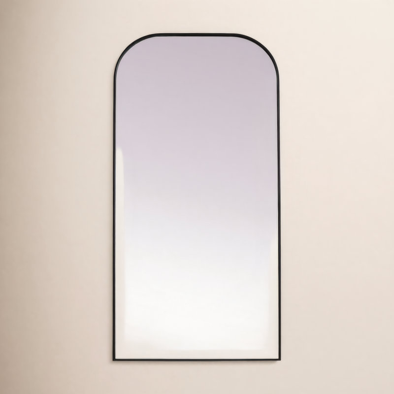Miroir de plancher Sabine, 66 po x 35 po, Noir